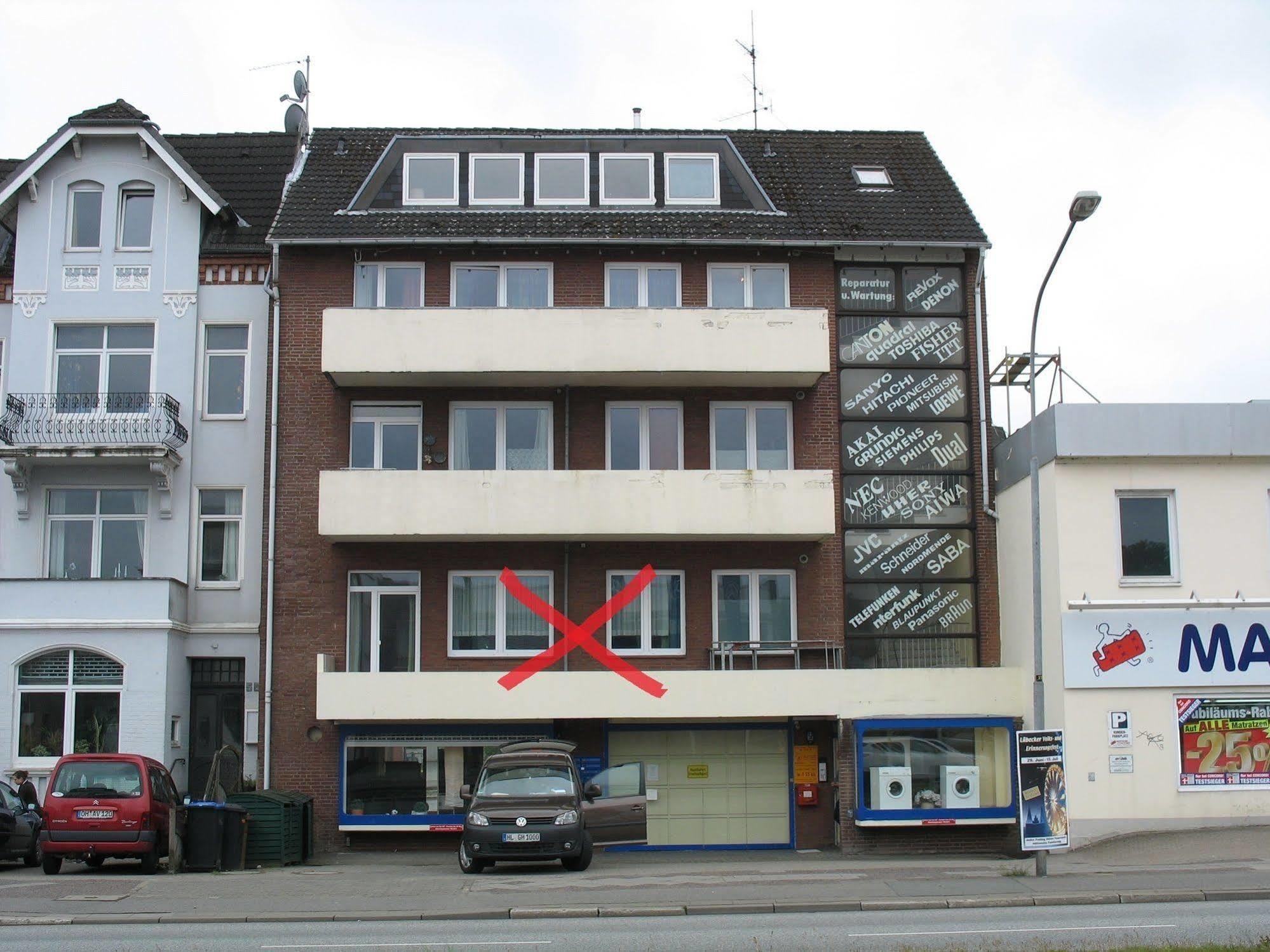 Altes Zollhaus Am Klinikum Hotel Lübeck Kültér fotó